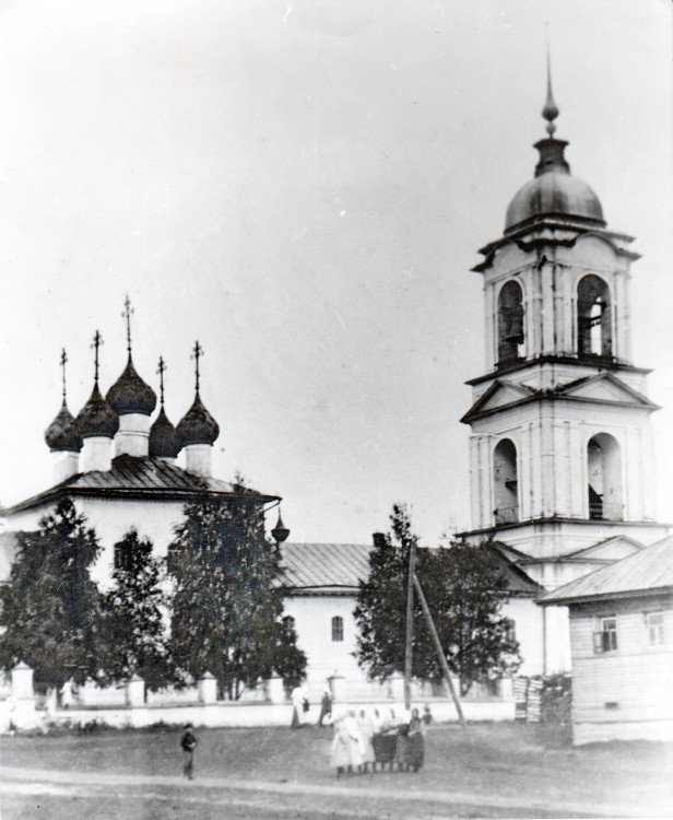 Старое. Церковь Николая Чудотворца. архивная фотография, Фото из семейного архива