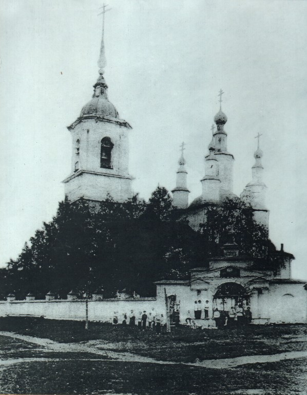 Спас-Ямщики. Церковь Илии Пророка. архивная фотография, Из коллекции БУК ММР Центр культурного развития г. Шуйское