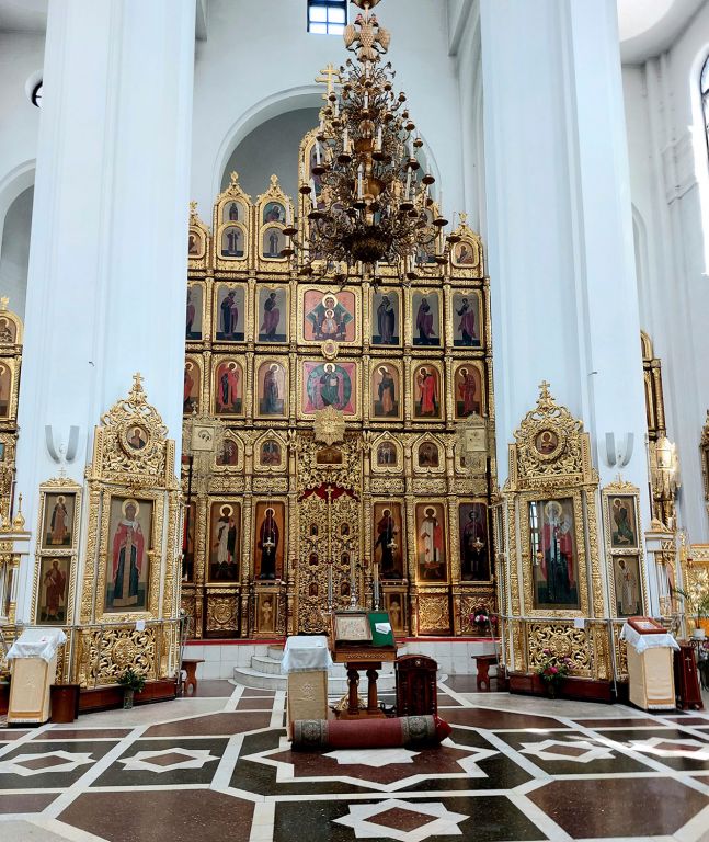 Собор Феодора Тирона, Пинск (Пинский район, Беларусь, Брестская область). интерьер и убранство, Иконостас
