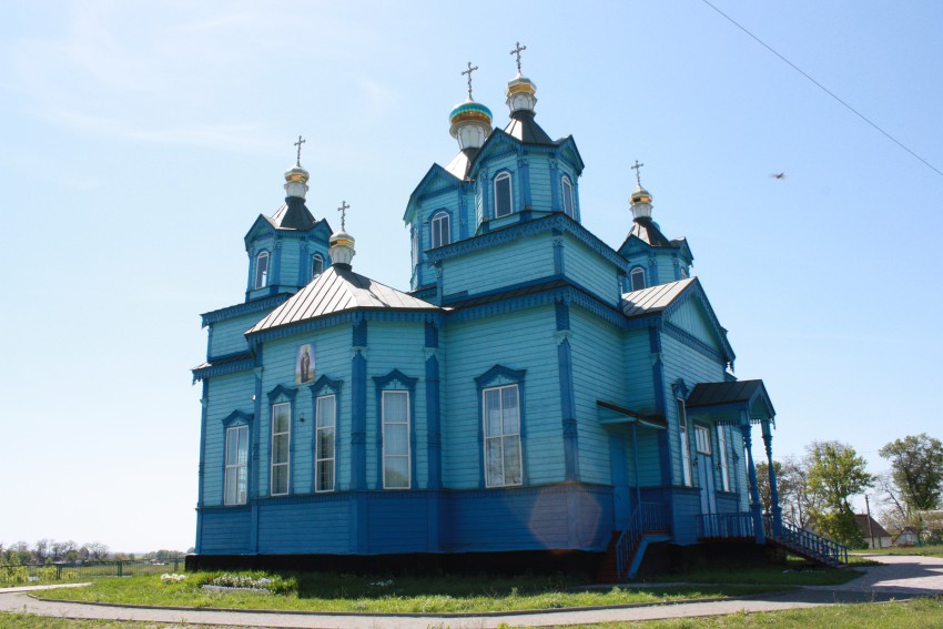 Церковь Николая Чудотворца, Рогозов (Бориспольский район, Украина, Киевская область). фасады