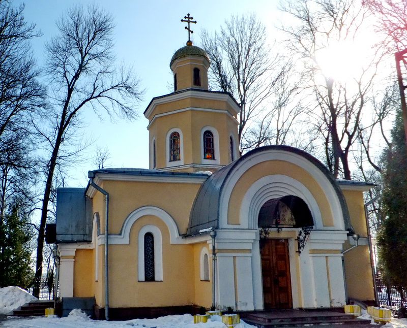 Церковь Иоанна Предтечи при кафедральном соборе, Гомель (Гомель, город, Беларусь, Гомельская область). фасады, Западный фасад