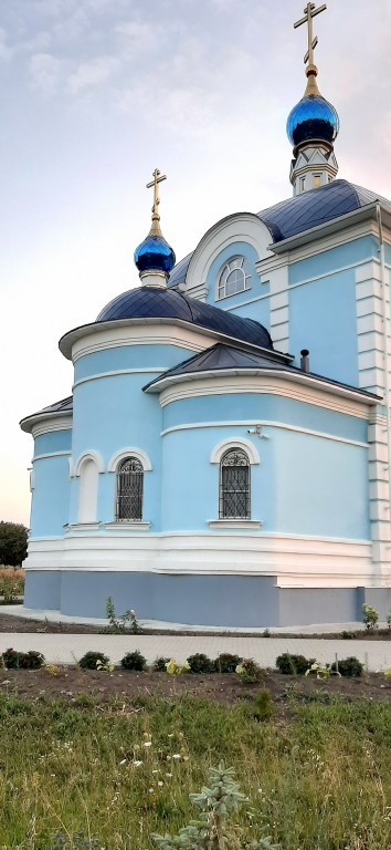 Церковь Покрова Пресвятой Богородицы, Косыревка (Липецкий район, Липецкая область). архитектурные детали, Апсида храма