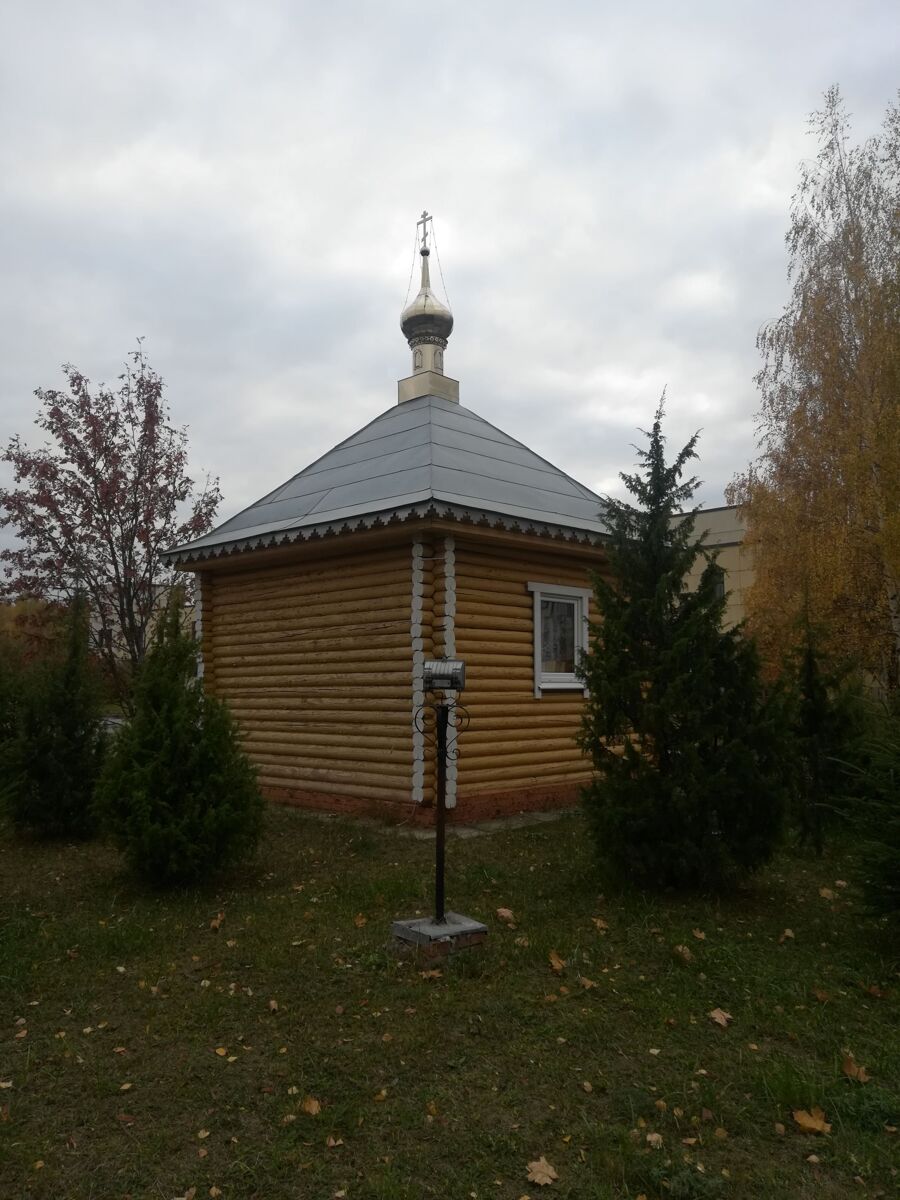 Часовня Александра Невского, Новосмолинский (Володарский район, Нижегородская область). фасады, Вид на часовню с северо-востока