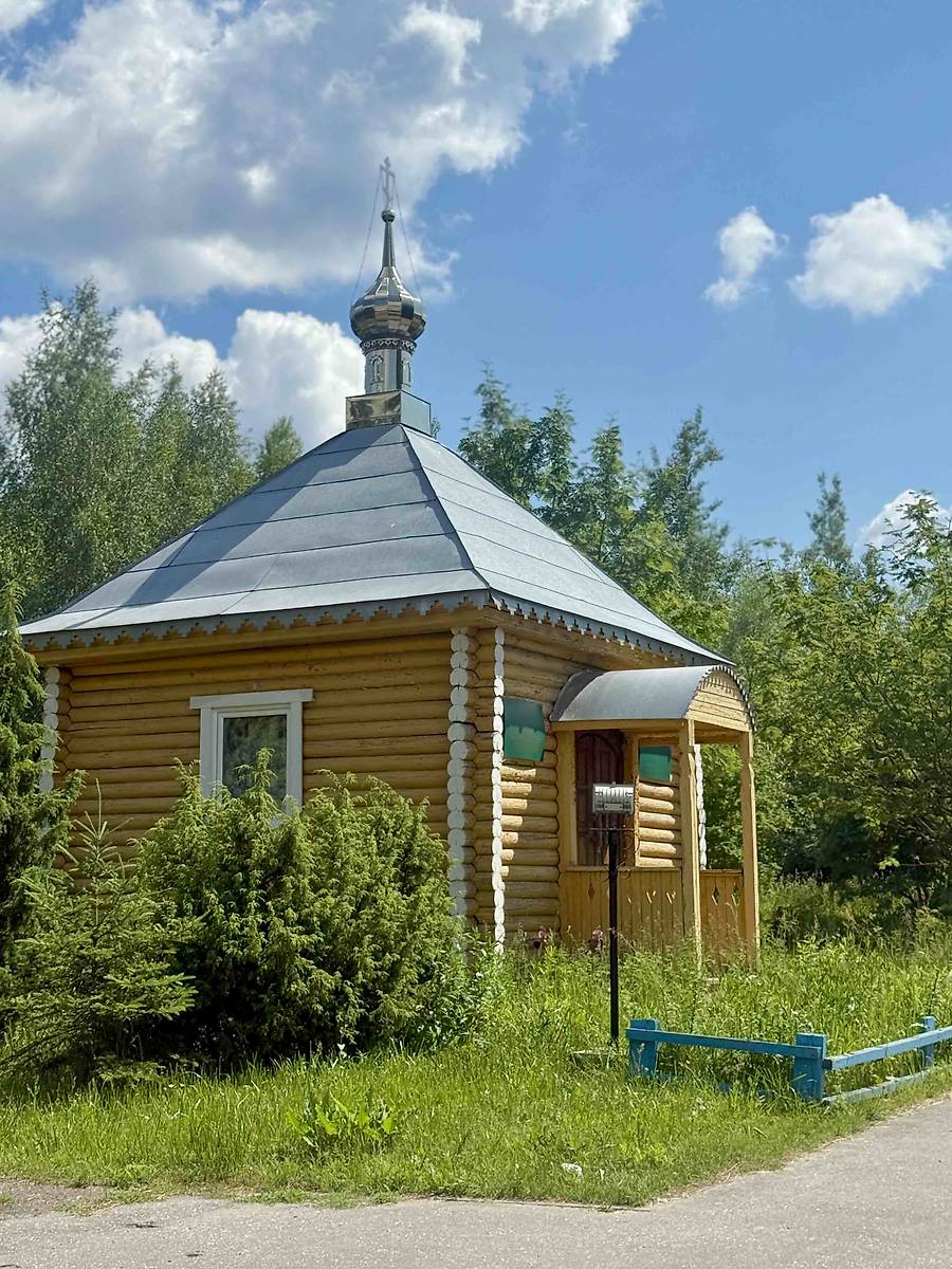 фасады. Часовня Александра Невского, Новосмолинский (Володарский район, Нижегородская область)