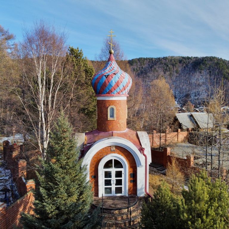 Неизвестная часовня, Листвянка (Иркутский район, Иркутская область). фасады, Вид с запада