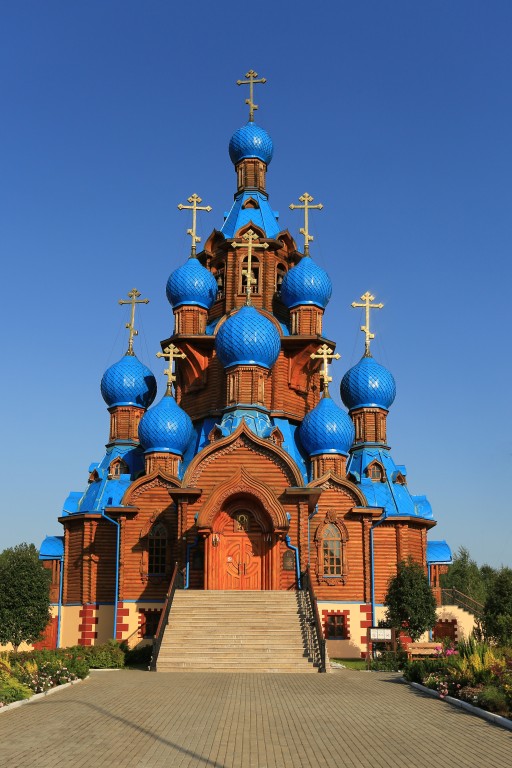 Церковь Преображения Господня, Звёздный Городок (Лосино-Петровский городской округ и ЗАТО Звёздный городок, Московская область). фасады