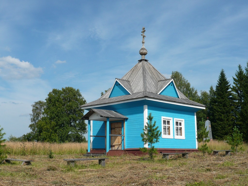 Часовня Владимирской иконы Божией Матери, Агафоновская (Каргопольский район, Архангельская область). фасады