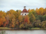 Церковь Рождества Пресвятой Богородицы, вид с восточного берега оз.Лозское (с. Старое Село)<br>, Лозско-Пречистенский погост (остров на оз. Лозское), Белозерский район, Вологодская область