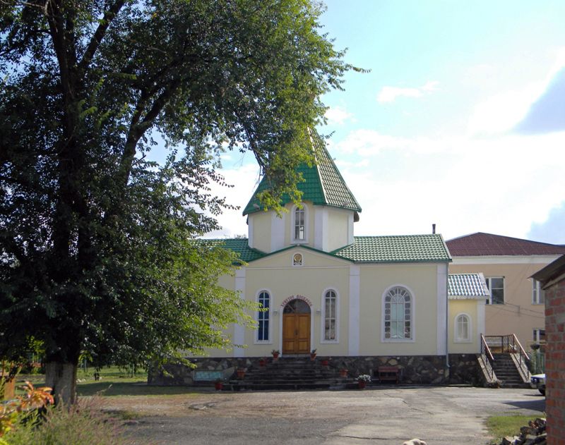 Церковь Николая Чудотворца, Родионово-Несветайская (Родионово-Несветайский район, Ростовская область). общий вид в ландшафте