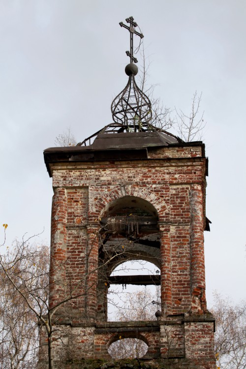 Церковь Тихвинской иконы Божией Матери, Качаево (Даниловский район, Ярославская область). архитектурные детали