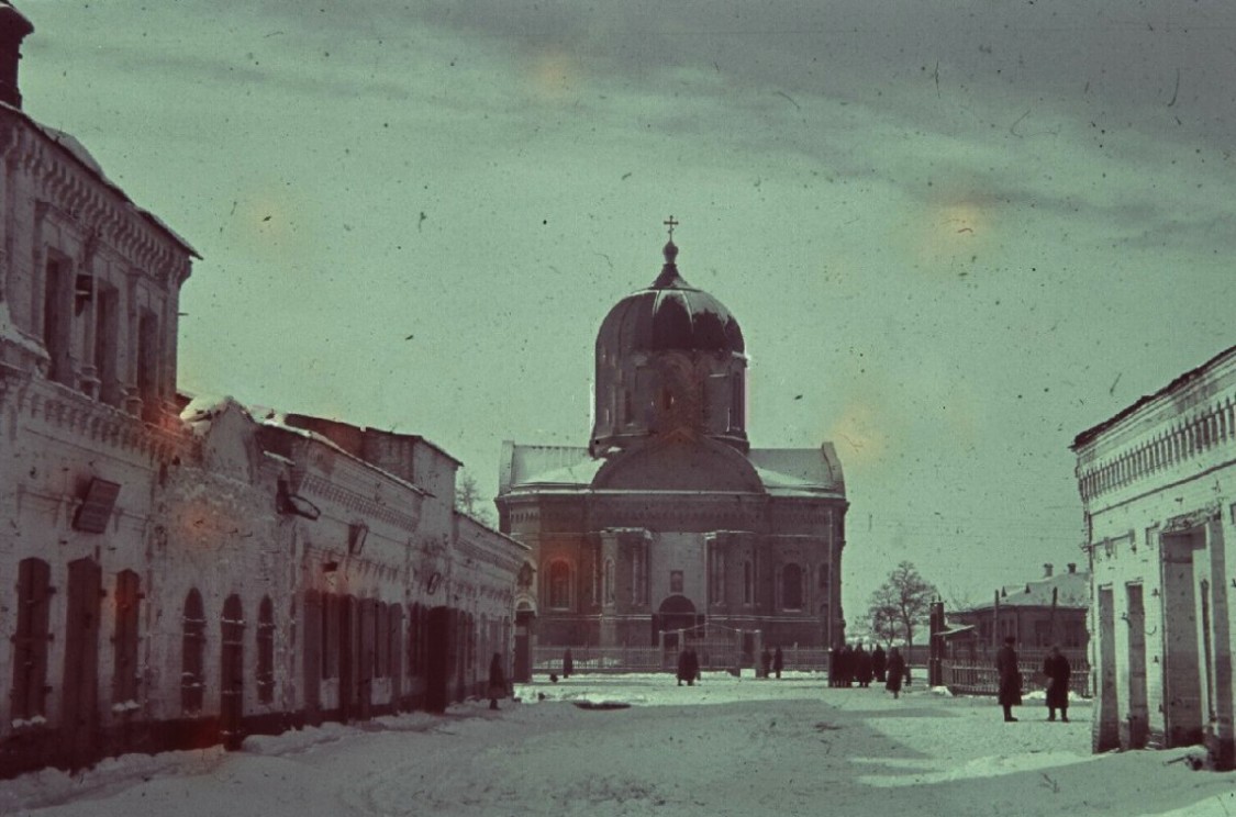 Церковь Покрова Пресвятой Богородицы, Смела (Черкасский район, Украина, Черкасская область). архивная фотография, Фото 1942 г. с аукциона e-bay.de