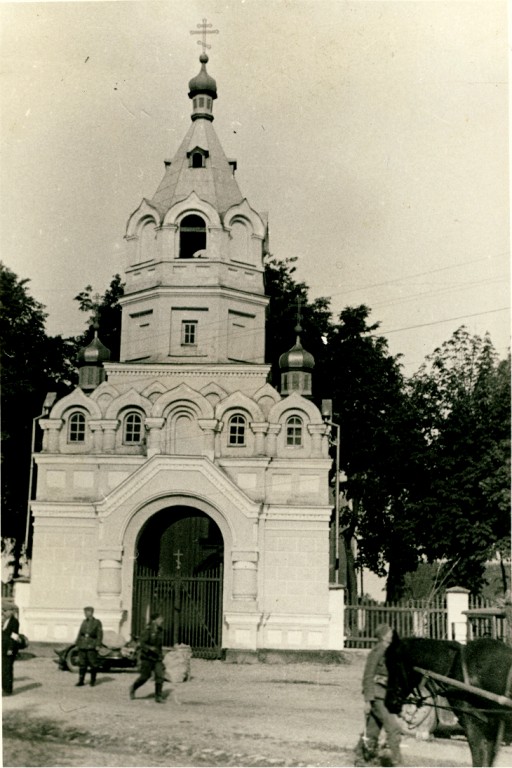 Церковь Петра и Павла, Василькув (Подляское воеводство, Польша). архивная фотография, 1900—1918 год с сайта http://www.chram.com.pl/cerkiew-sw-sw-apostolow-piotra-i-pawla-9/wasilkow-2/