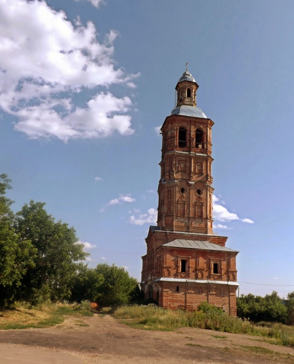 Колокольня церкви Троицы Живоначальной, Кырчаны (Нолинский район, Кировская область). фасады