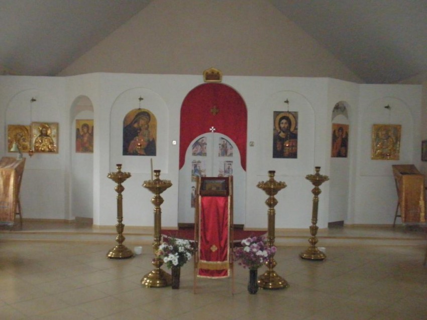 Церковь Серафима Саровского в Терепце, Калуга (Калуга, город, Калужская область). интерьер и убранство, Интерьер храма