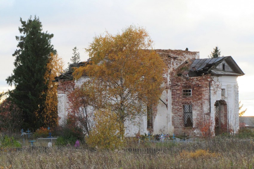 Калитинка (Погост). Церковь Михаила Архангела. фасады, вид с юго-востока