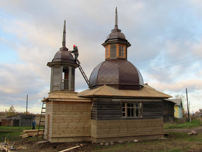 Слобода (Большая Кондратовская). Часовня Илии Пророка. фасады, вид с юга