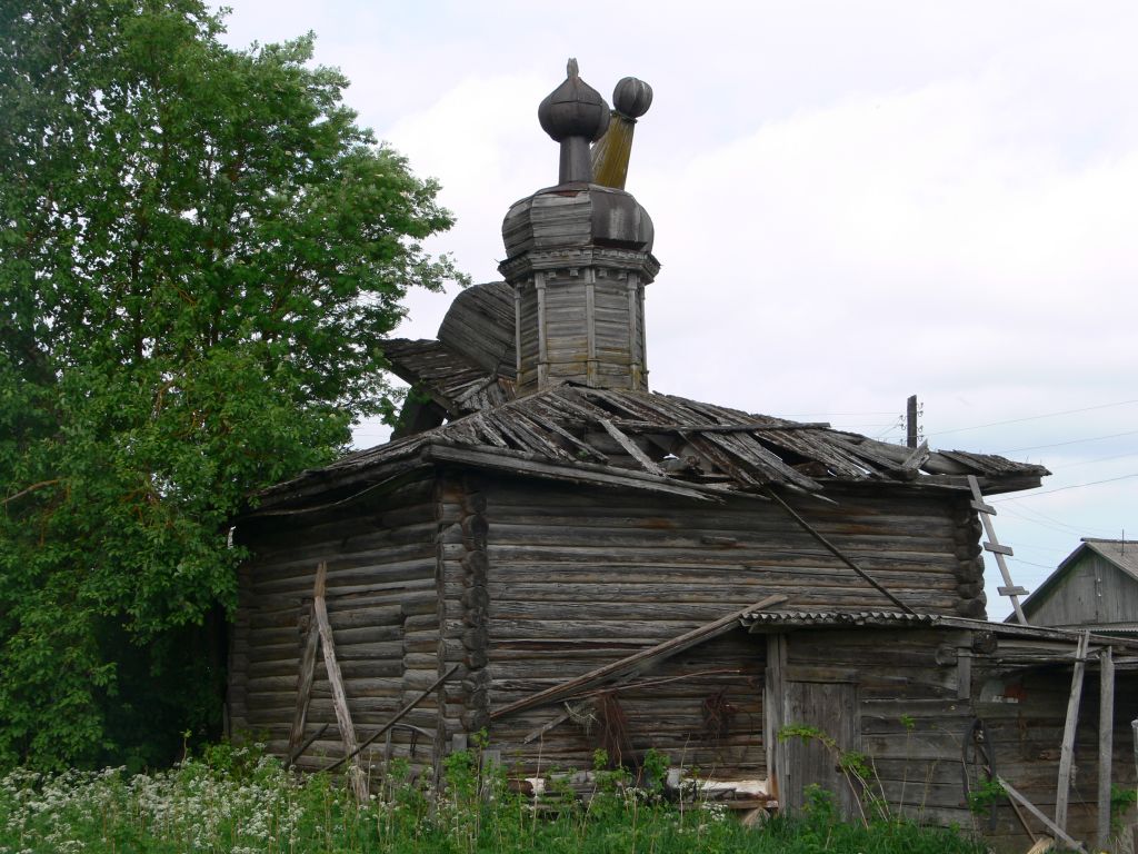 Часовня Флора и Лавра, Калитинка (Великая) (Каргопольский район, Архангельская область). фасады