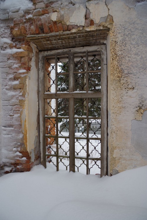 Церковь Михаила Архангела, Калитинка (Погост) (Каргопольский район, Архангельская область). интерьер и убранство