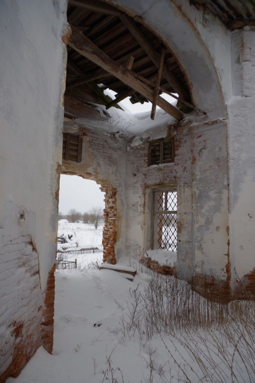 Церковь Михаила Архангела, Калитинка (Погост) (Каргопольский район, Архангельская область). интерьер и убранство