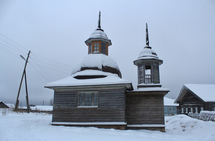 Часовня Илии Пророка, Большая Кондратовская (Каргопольский район, Архангельская область). фасады