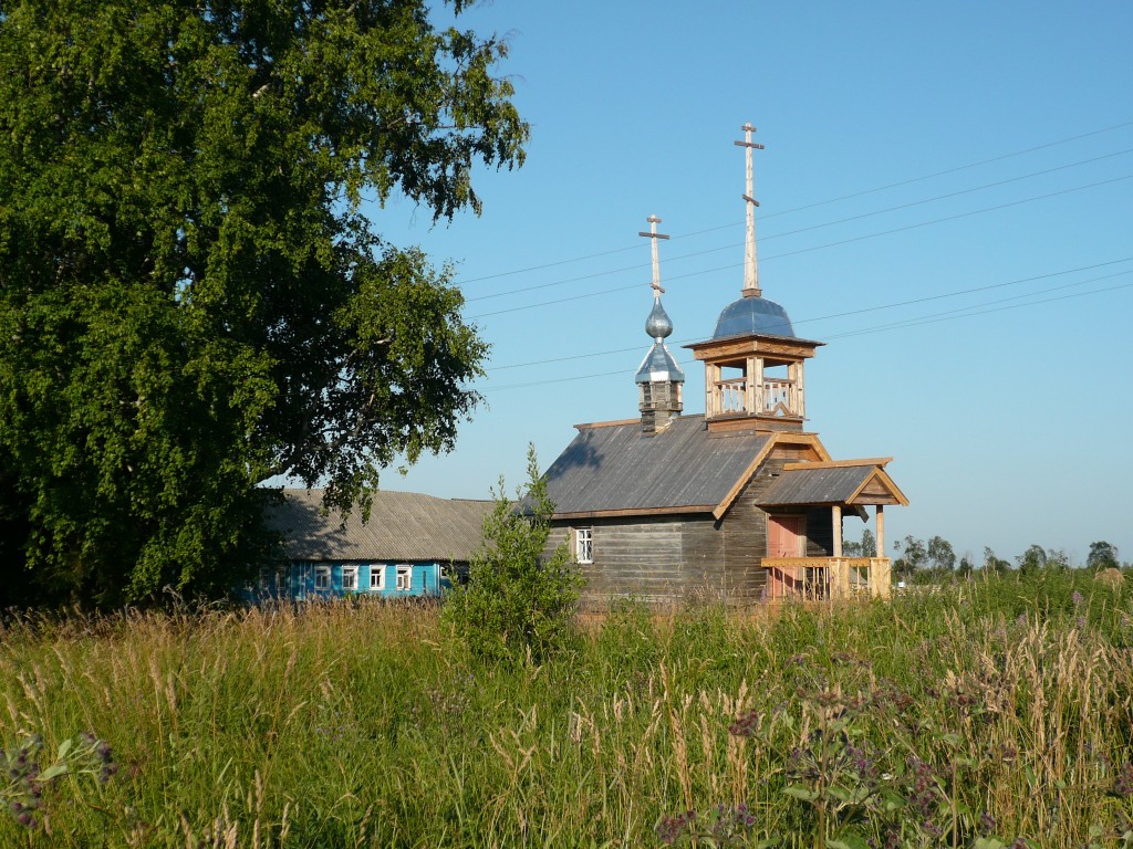 Часовня Воздвижения Креста Господня, Сидоровская (Каргопольский район, Архангельская область). фасады