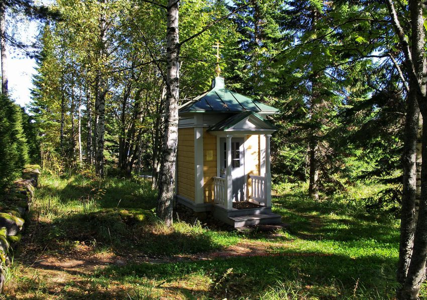 Часовня Иоанна Предтечи, Ууси-Валамо (Южное Саво, Финляндия). фасады