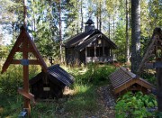 Часовня Германа Аляскинского, Ново-Валаамский монастырь. Кладбищенская часовня Гемана Аляскинского<br>, Ууси-Валамо, Южное Саво, Финляндия