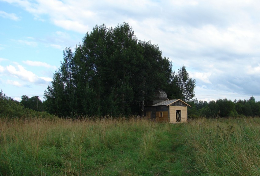 Часовня Филиппа, митрополита Московского, Павловский Бор (Онежский район, Архангельская область). общий вид в ландшафте, 
Павловский Бор. Митрополита Московского. часовня Филиппа

Филипповская часовня