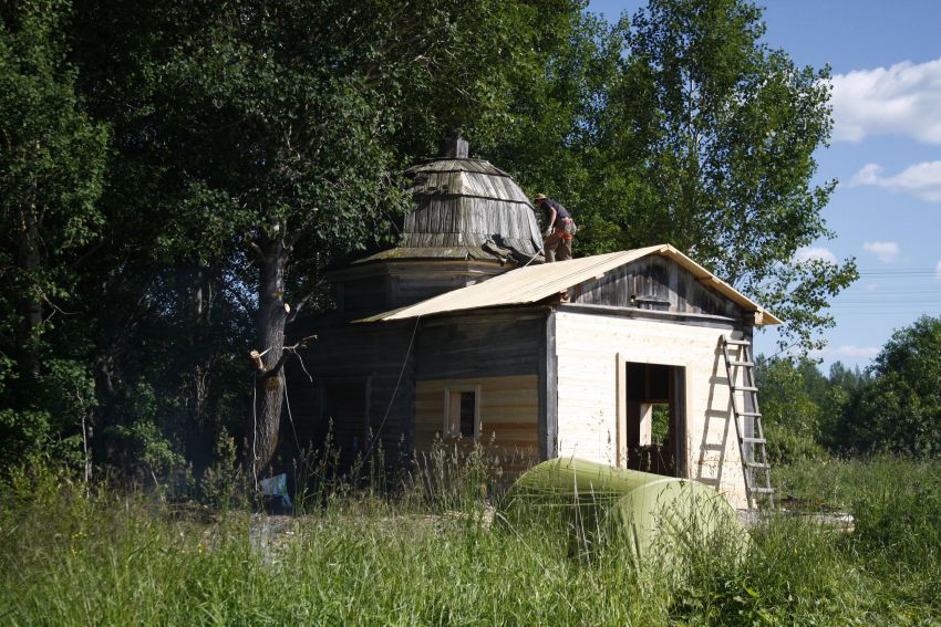 Часовня Филиппа, митрополита Московского, Павловский Бор (Онежский район, Архангельская область). фасады, фото проекта 