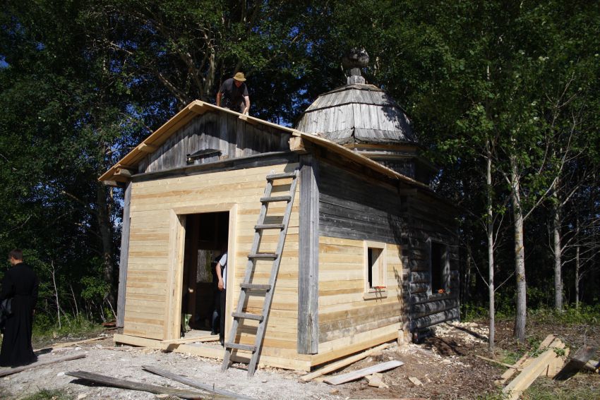 Часовня Филиппа, митрополита Московского, Павловский Бор (Онежский район, Архангельская область). фасады, фото проекта 