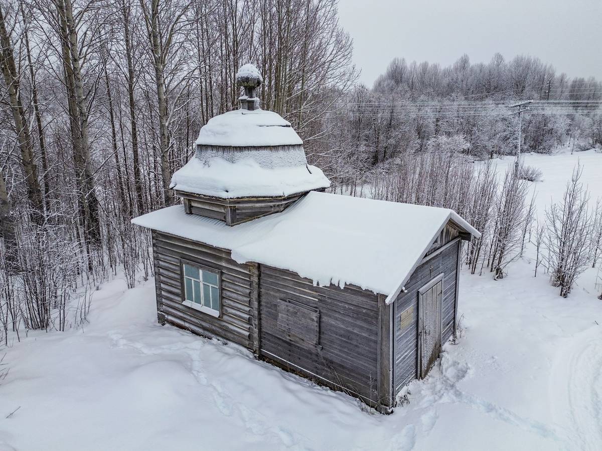 фасады. Часовня Филиппа, митрополита Московского, Павловский Бор (Онежский район, Архангельская область)