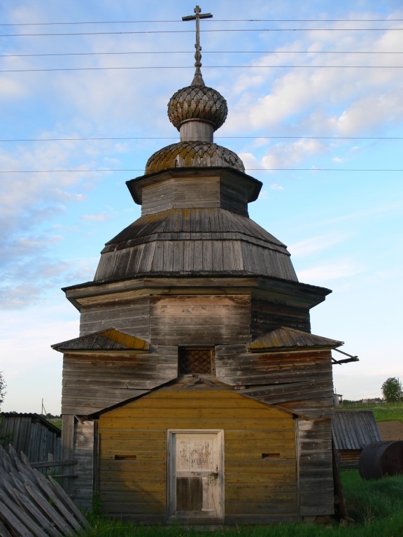 Часовня Георгия Победоносца, Нёрмуша (Нёрмужи) (Онежский район, Архангельская область). фасады