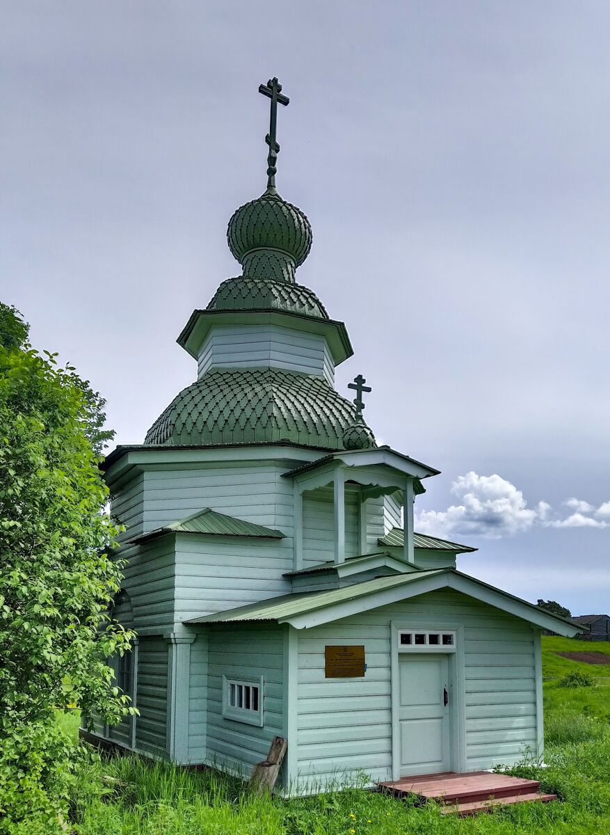 Часовня Георгия Победоносца, Нёрмуша (Нёрмужи) (Онежский район, Архангельская область). фасады