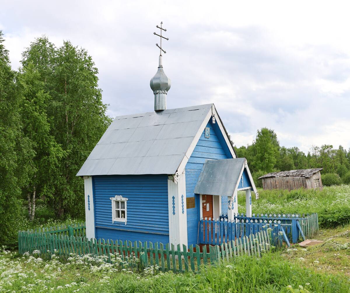 Часовня Николая Чудотворца, Костино (Плесецкий район, Архангельская область). фасады