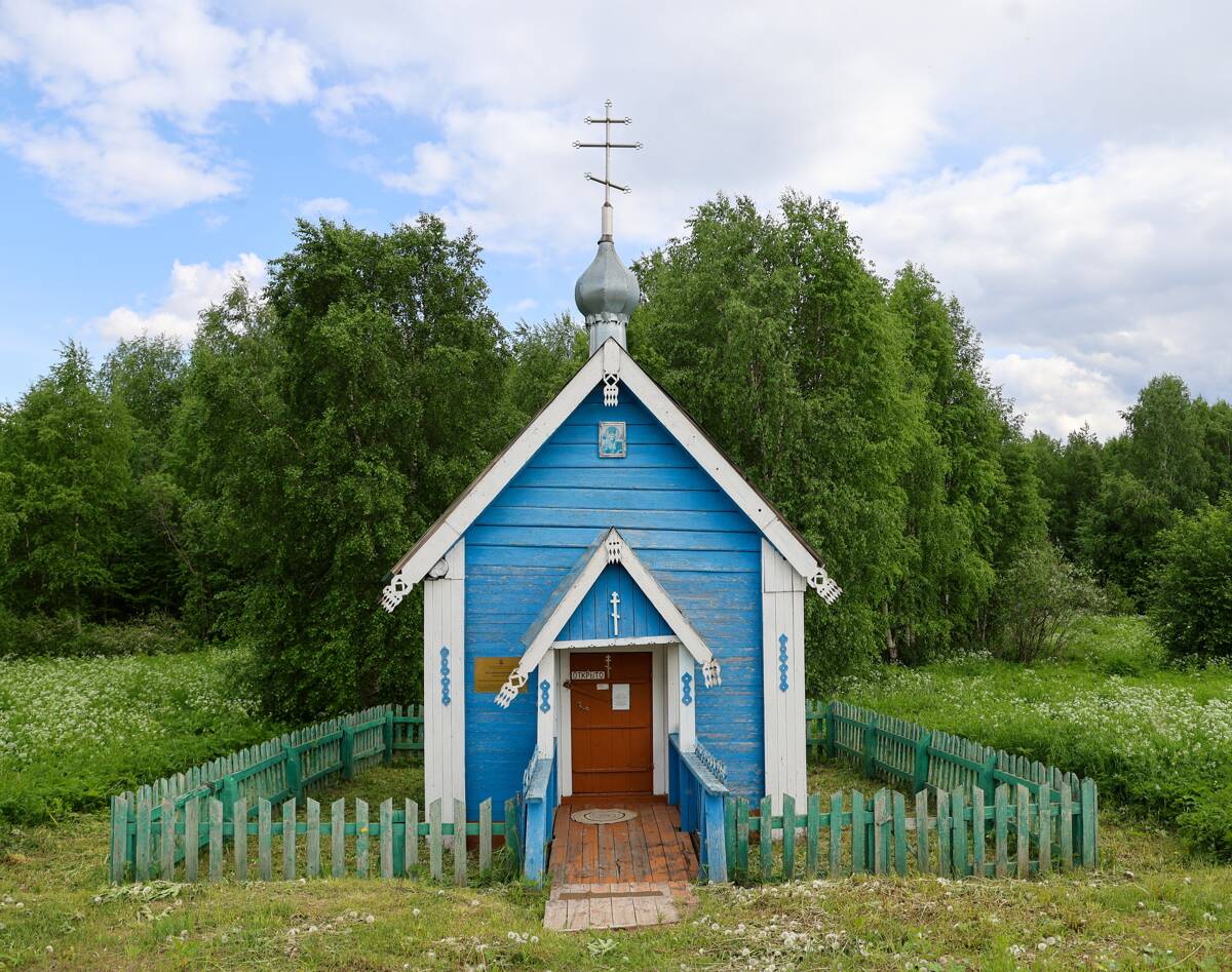 Часовня Николая Чудотворца, Костино (Плесецкий район, Архангельская область). фасады