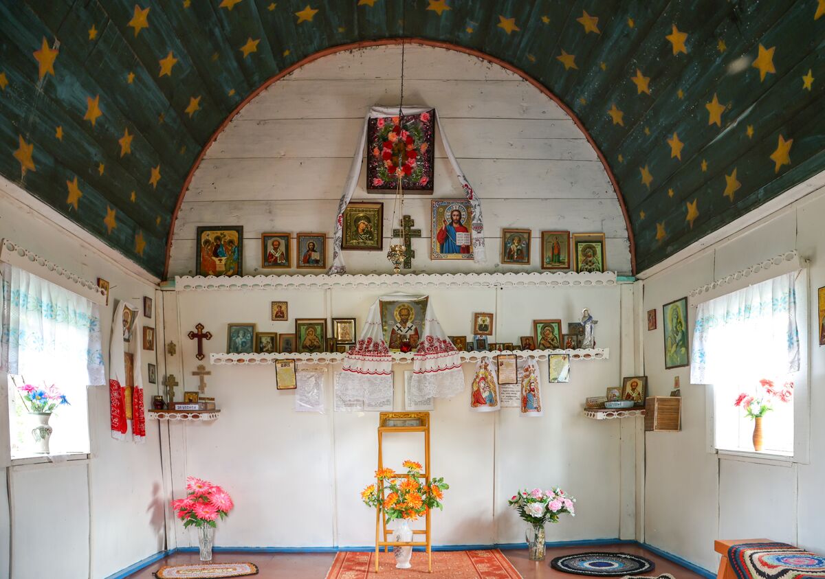 Часовня Николая Чудотворца, Костино (Плесецкий район, Архангельская область). интерьер и убранство