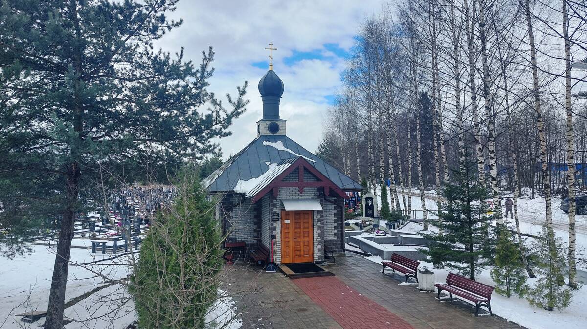 Часовня Преображения Господня, Мурино (Всеволожский район, Ленинградская область). фасады