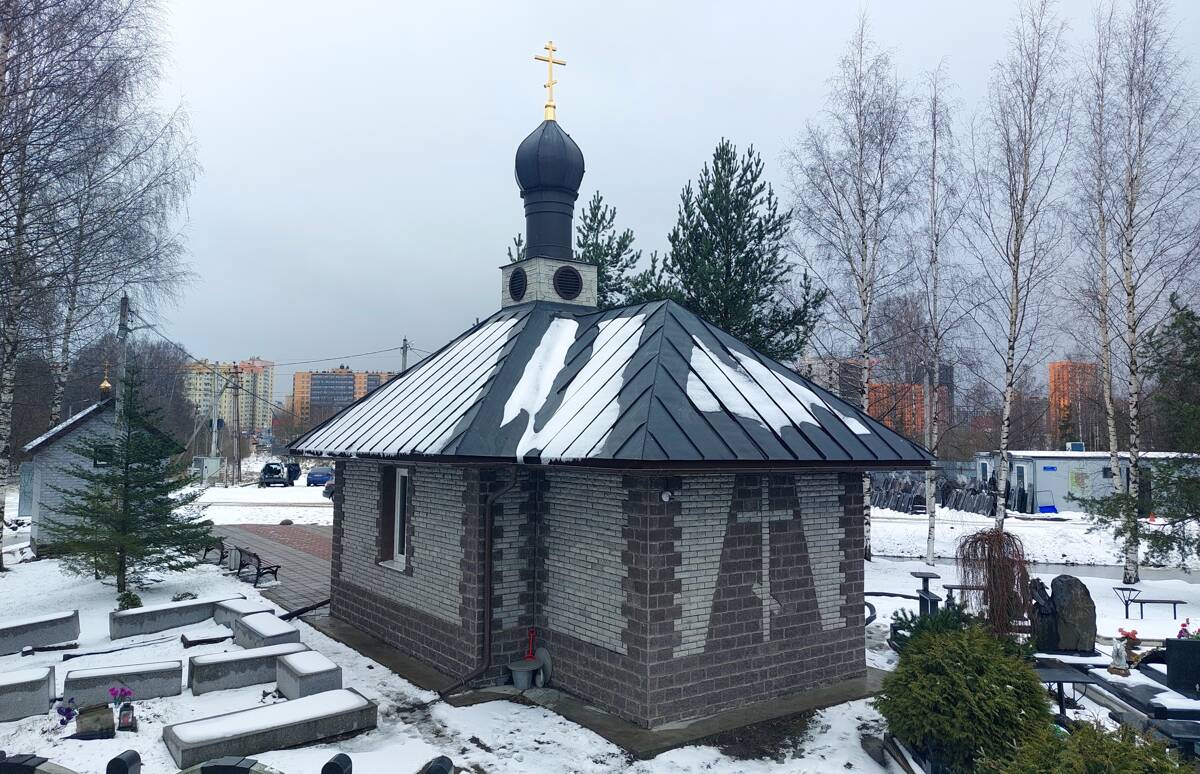 Часовня Преображения Господня, Мурино (Всеволожский район, Ленинградская область). фасады