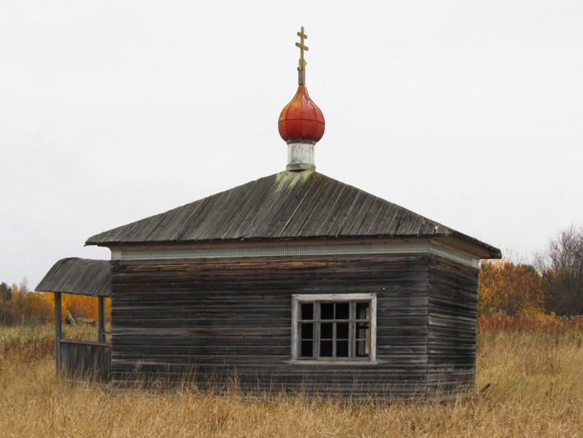 Часовня Илии Пророка, Хаяла (Кузьминская) (Онежский район, Архангельская область). фасады, вид с юго-востока