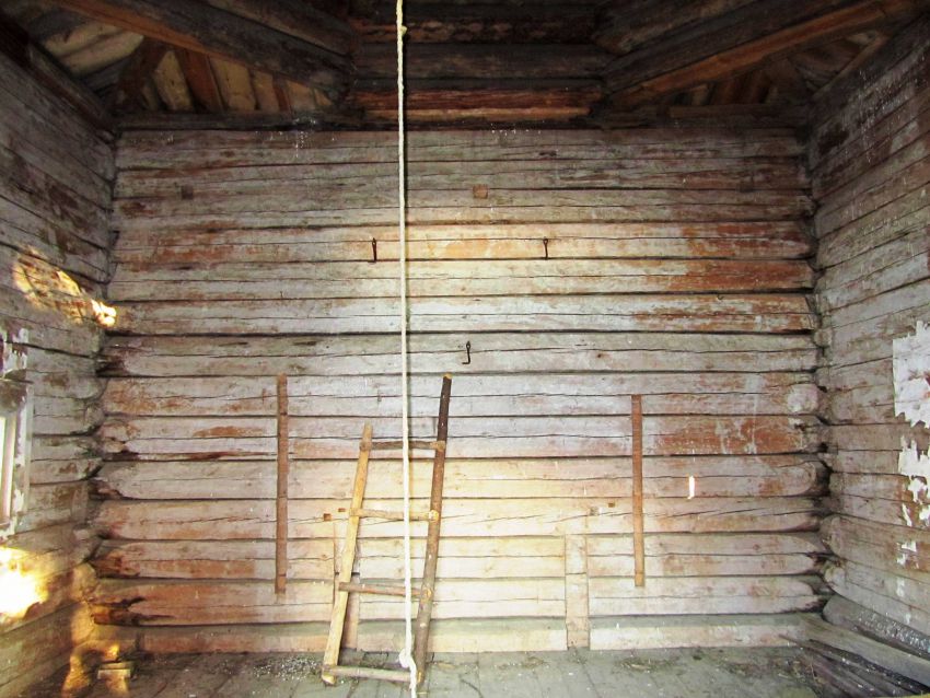 Часовня Георгия Победоносца, Нёрмуша (Нёрмужи) (Онежский район, Архангельская область). интерьер и убранство