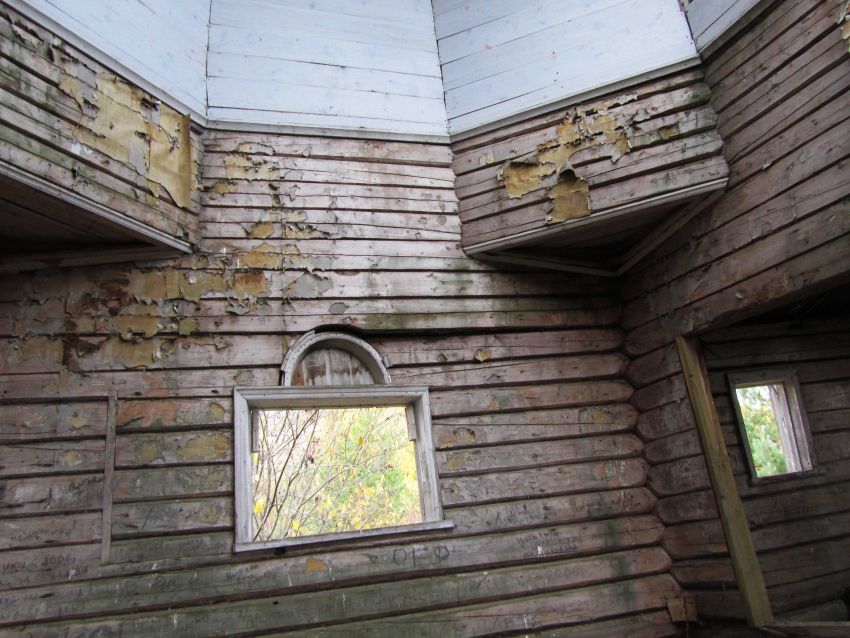 Церковь Иоанна Предтечи, Усолье (Курсановская) (Онежский район, Архангельская область). интерьер и убранство, южная стена основного объема