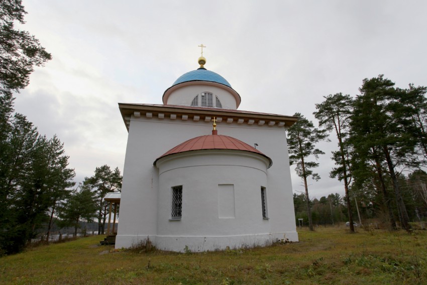 Церковь Тихвинской иконы Божией Матери, Мегрино (Чагодощенский район, Вологодская область). фасады
