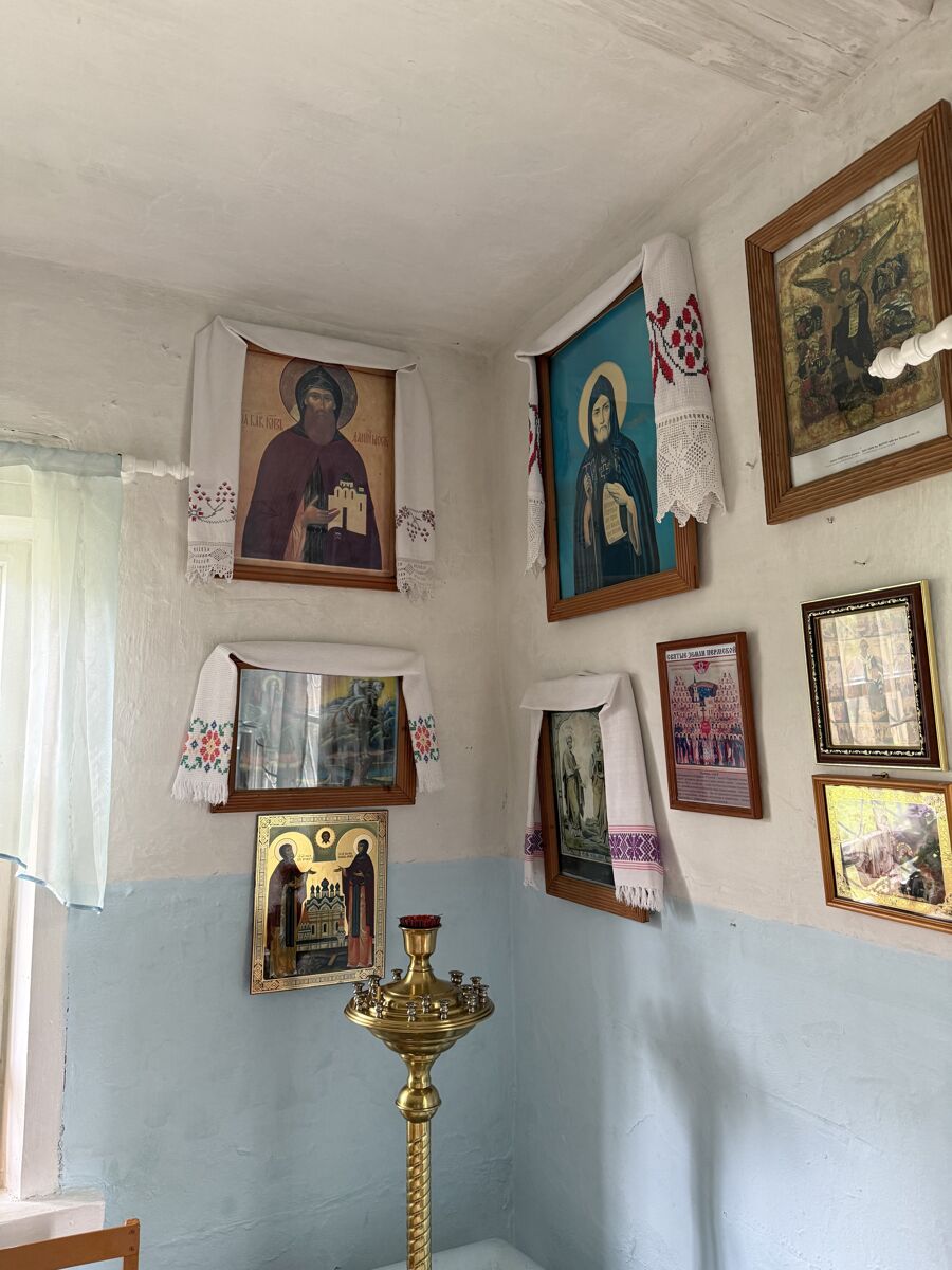 Церковь Покрова Пресвятой Богородицы, Юсьва (Коми-Пермяцкий округ, Юсьвинский район, Пермский край). интерьер и убранство, Юго-западный угол