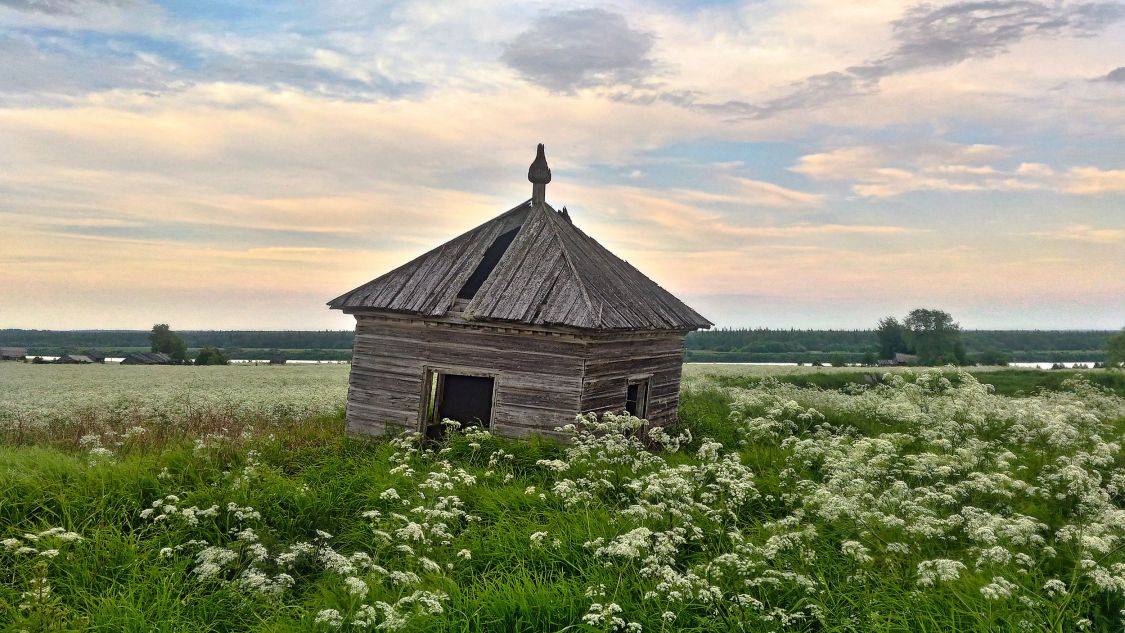 Часовня Бориса и Глеба(?), Кялованга (Онежский район, Архангельская область). фасады