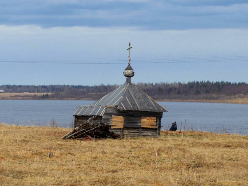 Часовня Петра и Павла, Кялованга (Онежский район, Архангельская область). фасады, вид с юго-запада