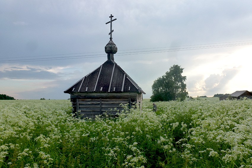 Часовня Петра и Павла, Кялованга (Онежский район, Архангельская область). фасады