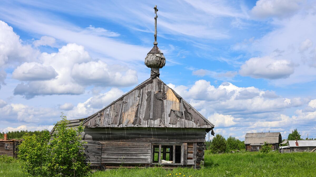 Часовня Петра и Павла, Кялованга (Онежский район, Архангельская область). фасады