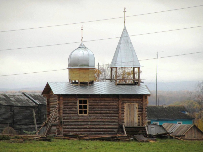 Кутованга (Ивановская). Часовня Петра и Павла. фасады, вид с северо-востока