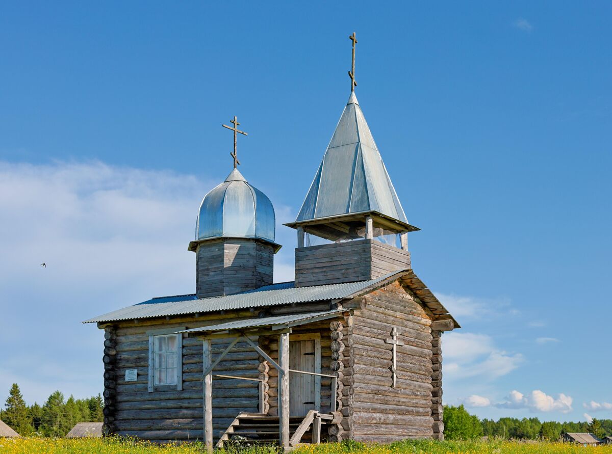 Часовня Петра и Павла, Кутованга (Ивановская) (Онежский район, Архангельская область). фасады