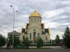Оренбург. Церковь Сергия Радонежского в Ростошах
